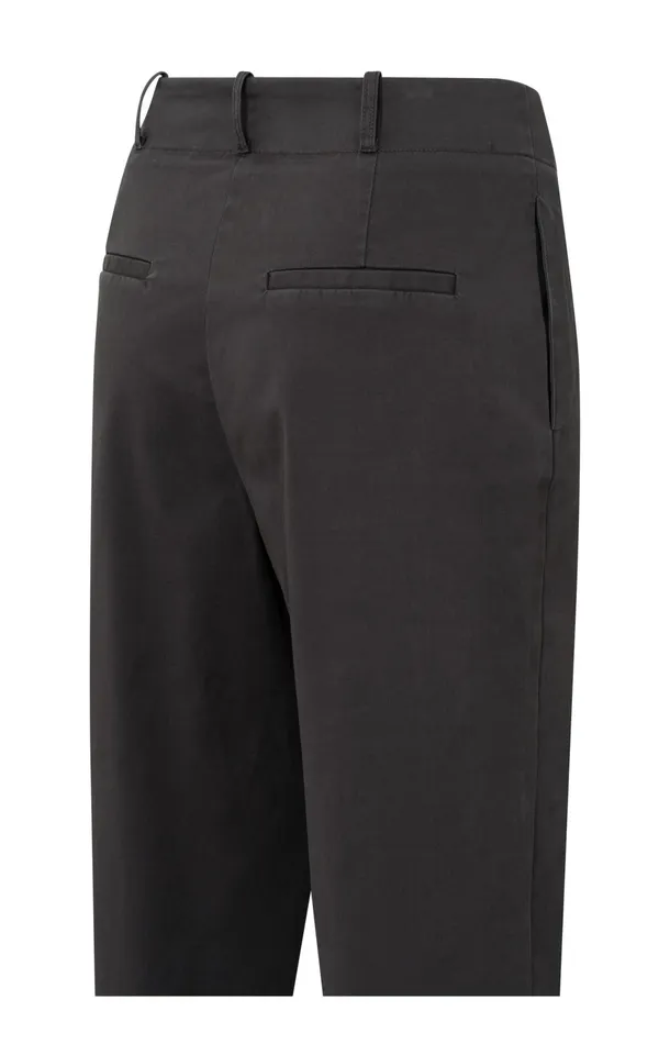 Cotton Woven Highwaist Trousers Phantom Women YAYA Trousers Cotton Woven Highwaist Trousers Phantom Women YAYA Trousers