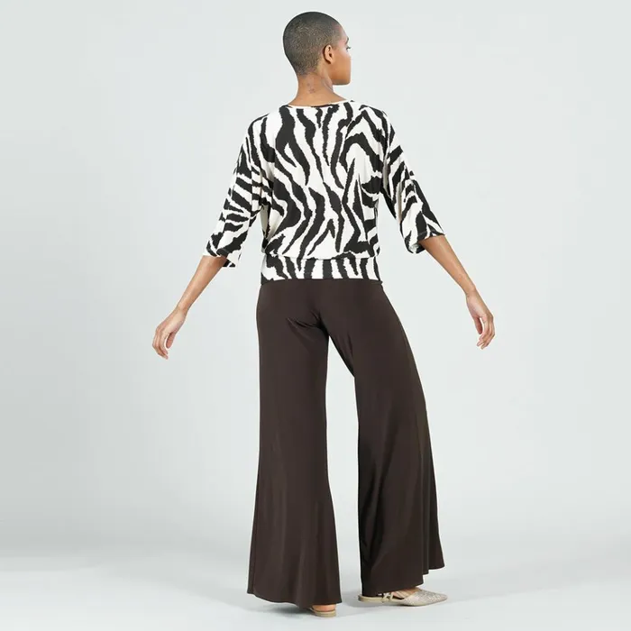 Cozy Knit 8211 Side Tie Sweater Top 8211 Zebra 8211 Final Sale Women Clara Sunwoo Sweaters