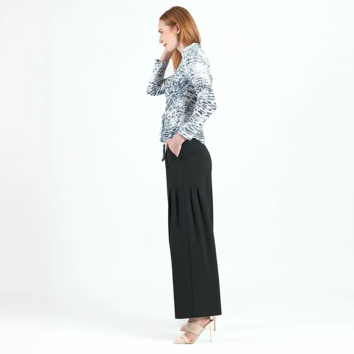 Cozy Shimmer Texture 8211 Center Front Tie Sweater Top 8211 Snow Leopard 8211 Final Sale Women Clara Sunwoo Sweaters