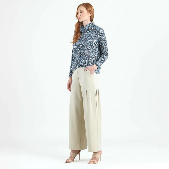Cozy Texture 8211 Textured Tipped Hem Sweater Top 8211 Floral Puff 8211 Final Sale Women Clara Sunwoo Sweaters