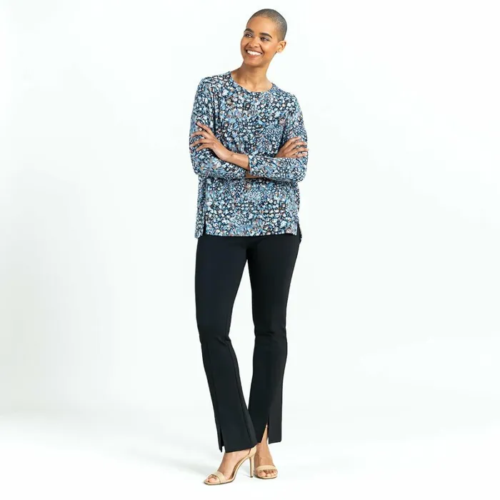 Cozy Texture 8211 Textured Vented Sweater Tunic 8211 Floral Puff 8211 Final Sale Women Clara Sunwoo Sweaters Cozy Texture 8211 Textured Vented Sweater Tunic 8211 Floral Puff 8211 Final Sale Women Clara Sunwoo Sweaters