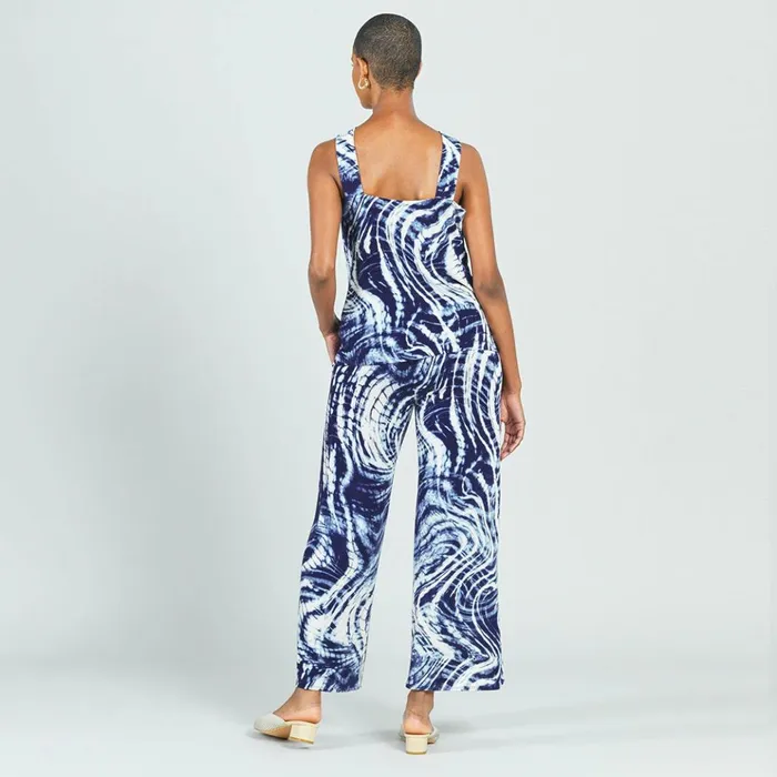 Crepe Knit 8211 Grecian Halter Top 8211 Swirl Wave 8211 Final Sale Women Clara Sunwoo Tops Tunics
