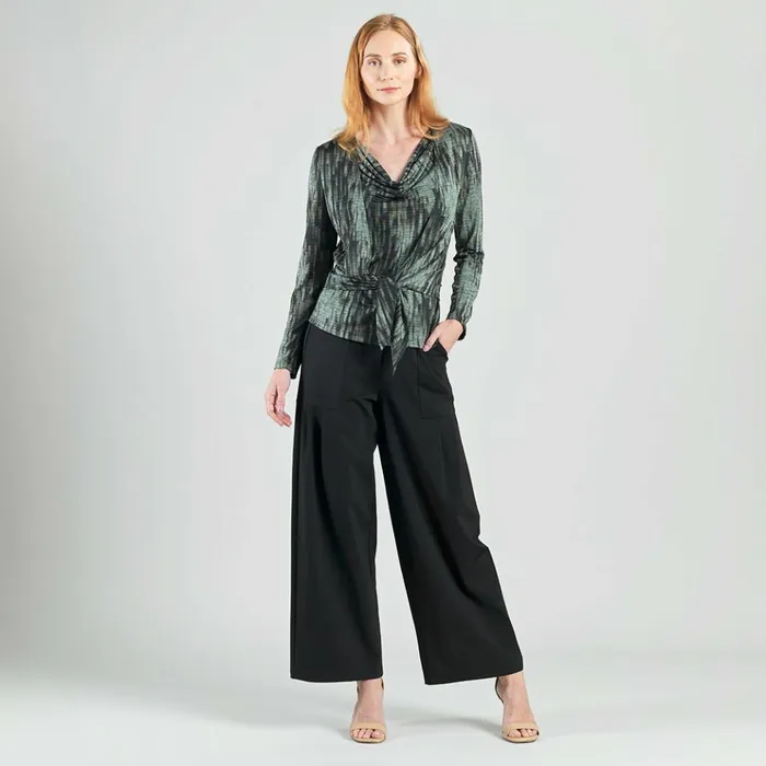 Crinkle Pleat Knit 8211 2pc Cardigan and Cowl Tank Twinset 8211 Water RippleOlive Women Clara Sunwoo Jackets Cardigans Crinkle Pleat Knit 8211 2pc Cardigan and Cowl Tank Twinset 8211 Water RippleOlive Women Clara Sunwoo Jackets Cardigans