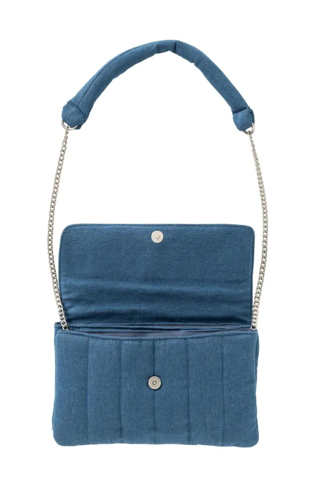 Crossbody Bag Of Padded Denim With Strap Blue Denim Women YAYA Bags Crossbody Bag Of Padded Denim With Strap Blue Denim Women YAYA Bags