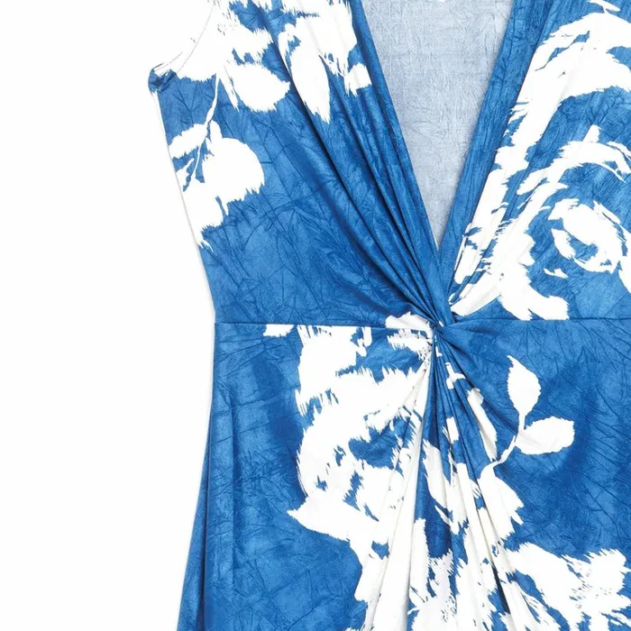 Crushed Silk Knit 8211 Center Slit Maxi Dress 8211 Dreamy Floral 8211 Final Sale Women Clara Sunwoo Dresses Jumpsuits