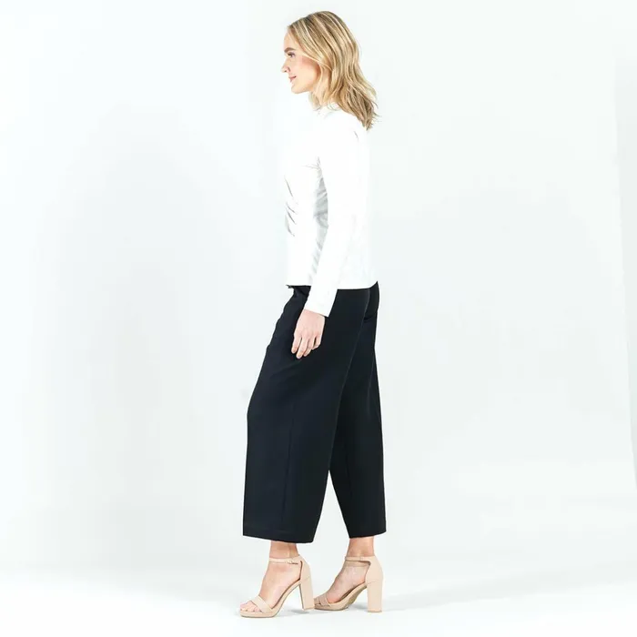 Crushed Silk Knit 8211 Draped Neck Side Ruched Top 8211 Ivory 8211 Final Sale Women Clara Sunwoo Tops Tunics