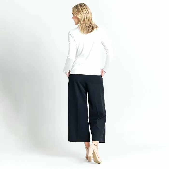 Crushed Silk Knit 8211 Draped Neck Side Ruched Top 8211 Ivory 8211 Final Sale Women Clara Sunwoo Tops Tunics