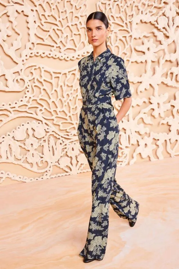 Deia Jumpsuit Minuit Women Ulla Johnson Pants And Jumpsuits