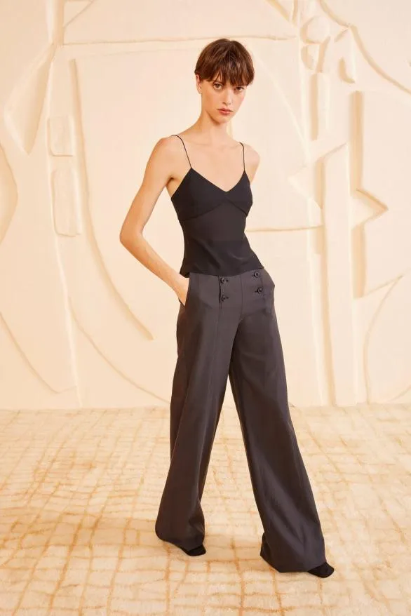 Demi Top Noir Women Ulla Johnson Tops