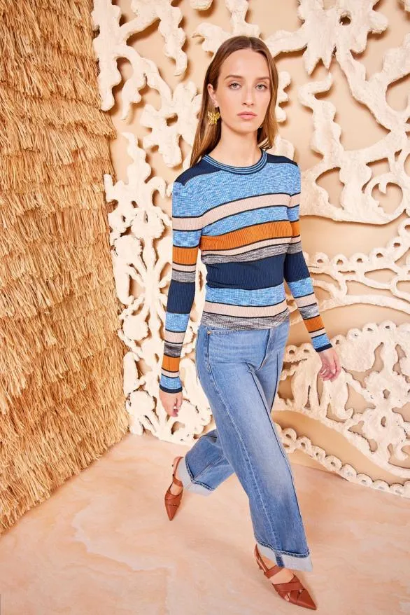 Denia Top Adriatic Women Ulla Johnson Knits
