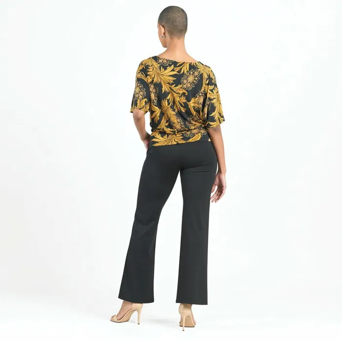 Dolman Half Sleeve Top 8211 Baroque Paisley 8211 Final Sale Women Clara Sunwoo Tops Tunics