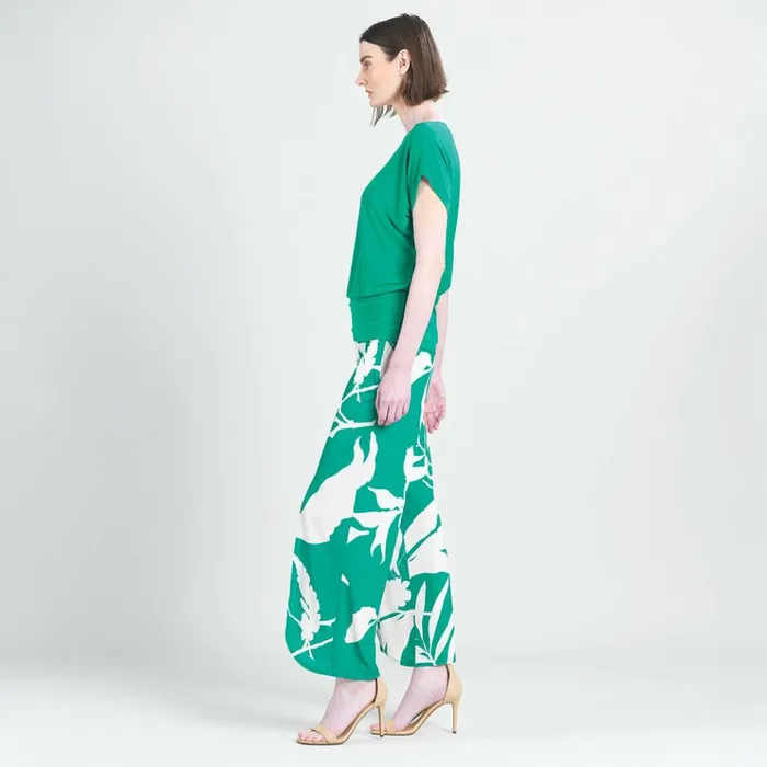 Dolman Short Sleeve Top 8211 Emerald Women Clara Sunwoo Tops Tunics