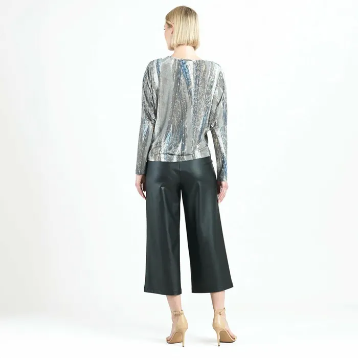 Dolman Sleeve Top 8211 Python Taupe 8211 Final Sale Women Clara Sunwoo Tops Tunics