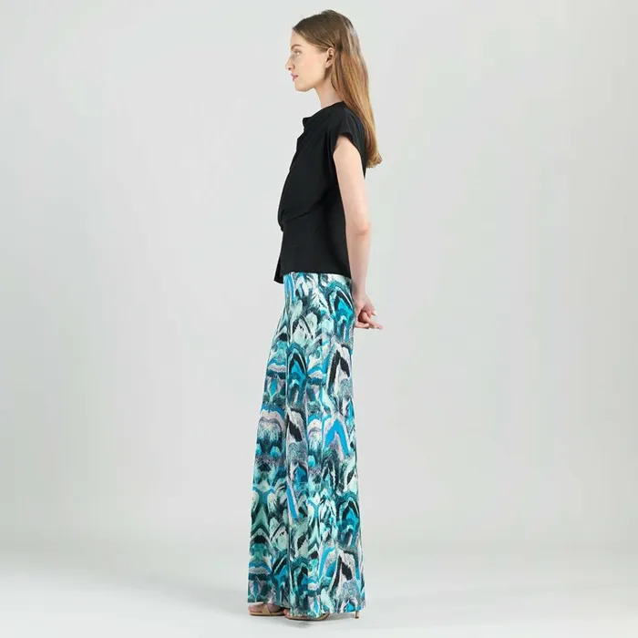 Drape Neck Loop Front Top 8211 Black Women Clara Sunwoo Spring Collection