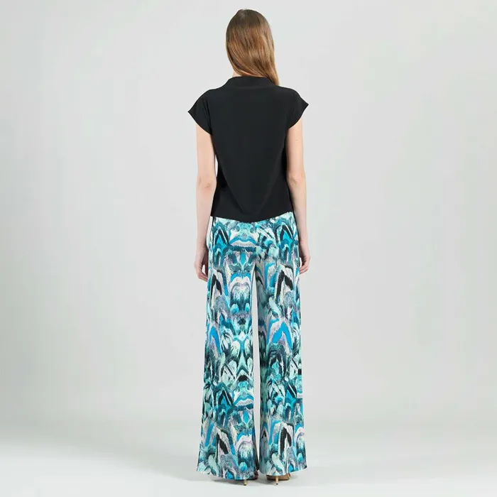 Drape Neck Loop Front Top 8211 Black Women Clara Sunwoo Spring Collection
