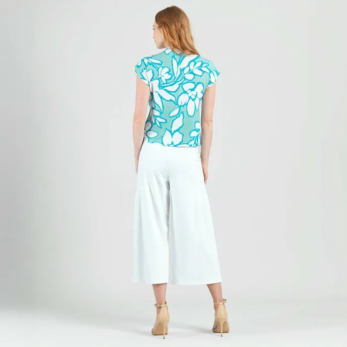 Drape Neck Loop Front Top 8211 Paradise Petal Women Clara Sunwoo Spring Collection