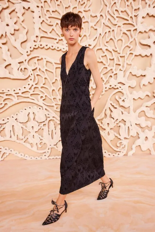 Elara Dress Noir Women Ulla Johnson Dresses