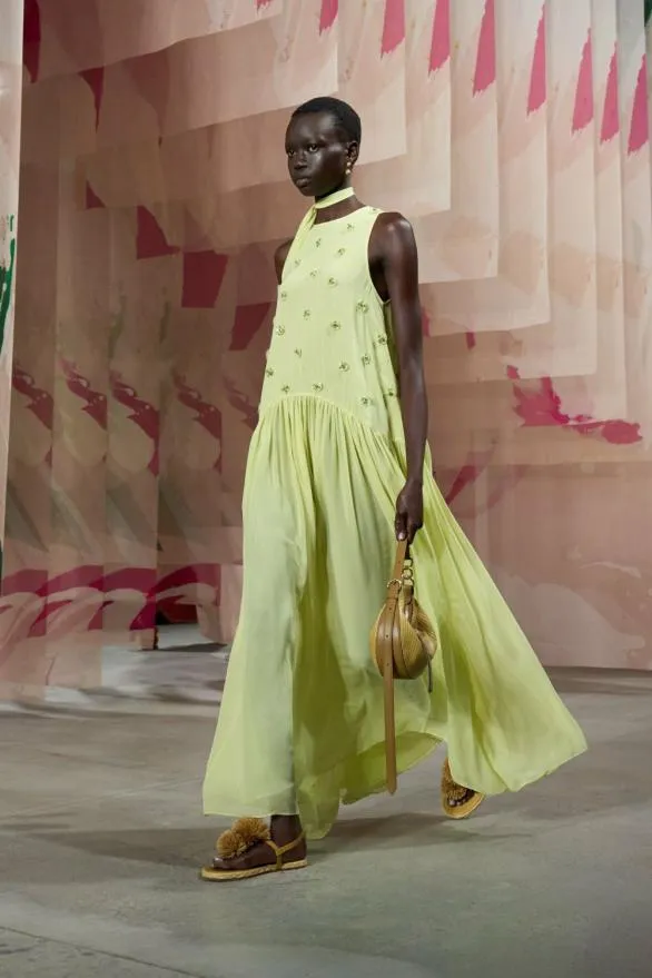 Eleni Dress Citron Women Ulla Johnson Dresses Eleni Dress Citron Women Ulla Johnson Dresses