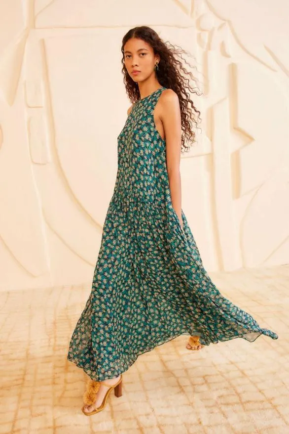 Eleni Dress Clematis Women Ulla Johnson Dresses Eleni Dress Clematis Women Ulla Johnson Dresses