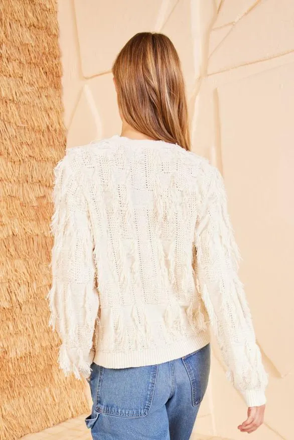 Eliana Pullover Pristine Women Ulla Johnson Knits Eliana Pullover Pristine Women Ulla Johnson Knits