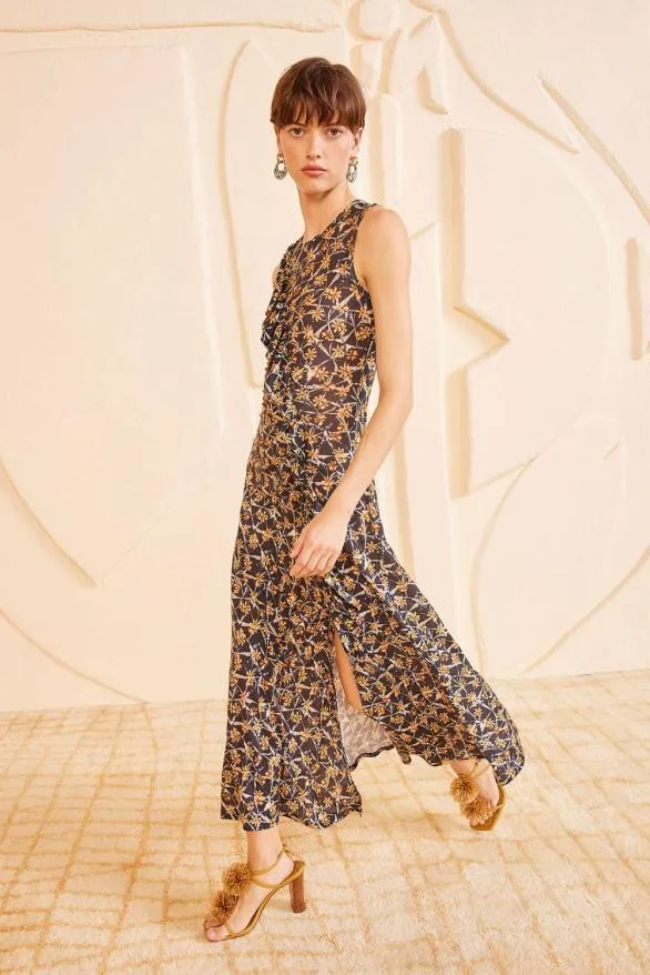 Elise Dress Aura Women Ulla Johnson Dresses Elise Dress Aura Women Ulla Johnson Dresses