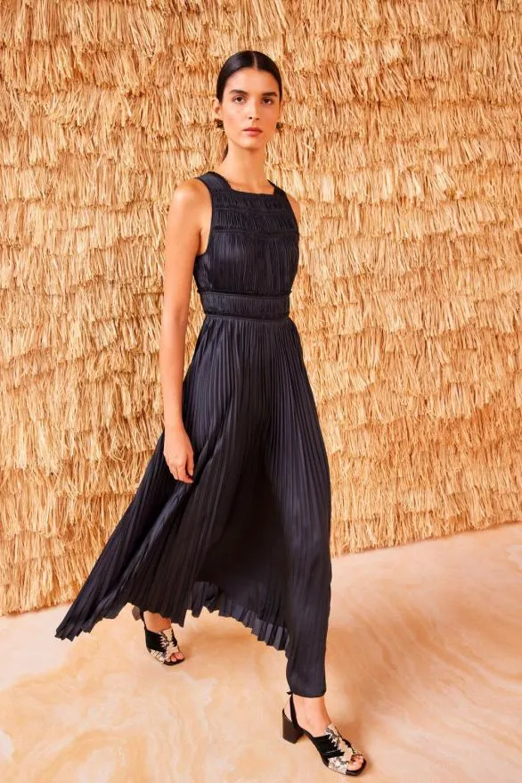 Elle Dress Noir Women Ulla Johnson Dresses