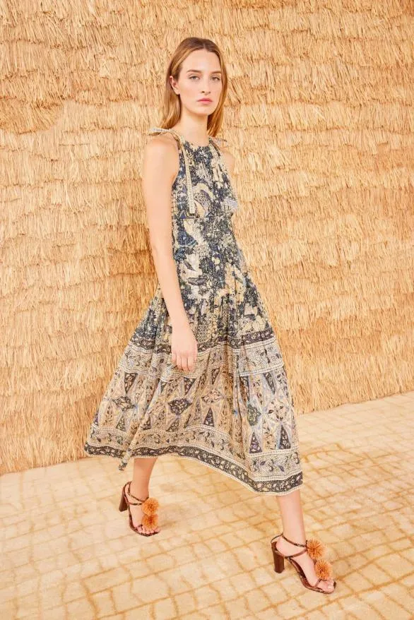 Essie Dress Bellflower Women Ulla Johnson Dresses