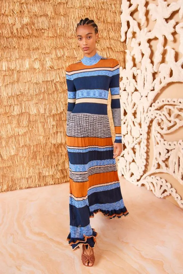 Evangeline Dress Adriatic Women Ulla Johnson Dresses Evangeline Dress Adriatic Women Ulla Johnson Dresses