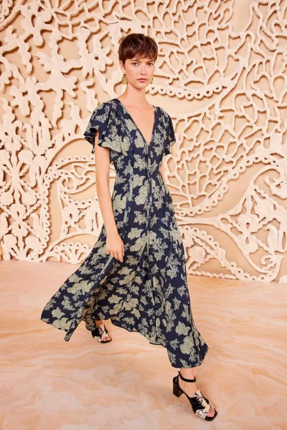 Evette Dress Minuit Women Ulla Johnson Dresses