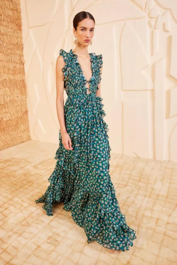 Florella Gown Clematis Women Ulla Johnson Dresses
