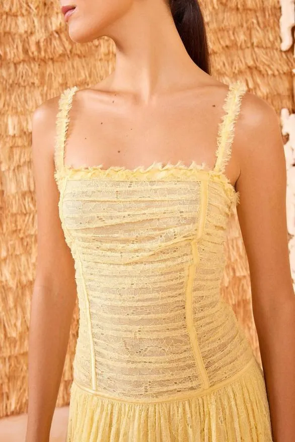 Florelle Dress Lemonbalm Women Ulla Johnson Dresses Florelle Dress Lemonbalm Women Ulla Johnson Dresses