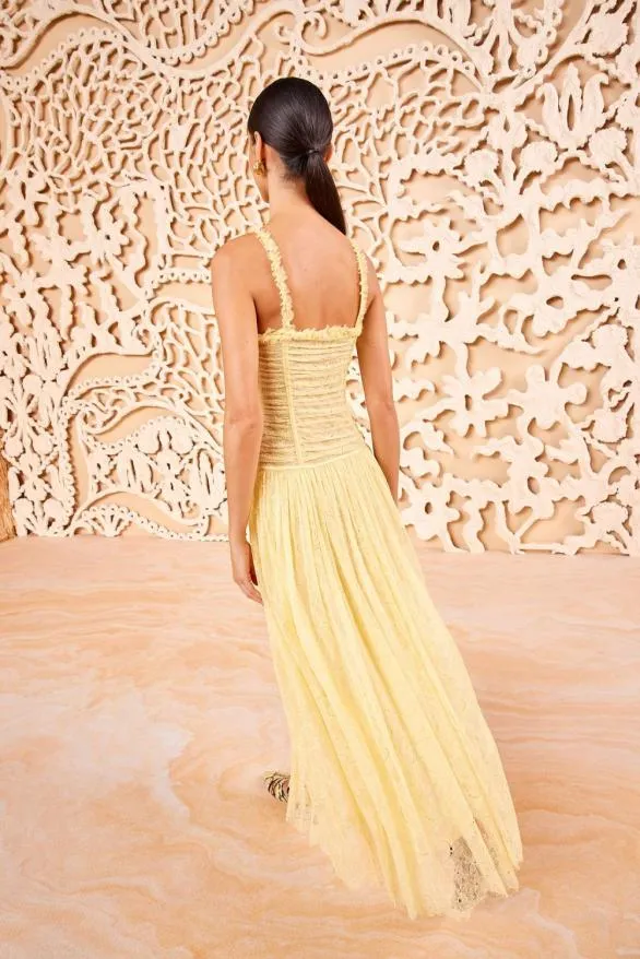 Florelle Dress Lemonbalm Women Ulla Johnson Dresses Florelle Dress Lemonbalm Women Ulla Johnson Dresses