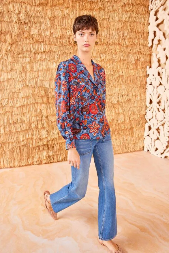 Florian Blouse Clematis Women Ulla Johnson Tops