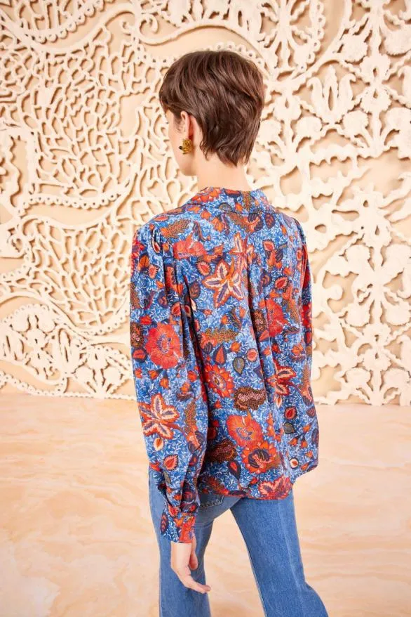 Florian Blouse Clematis Women Ulla Johnson Tops Florian Blouse Clematis Women Ulla Johnson Tops