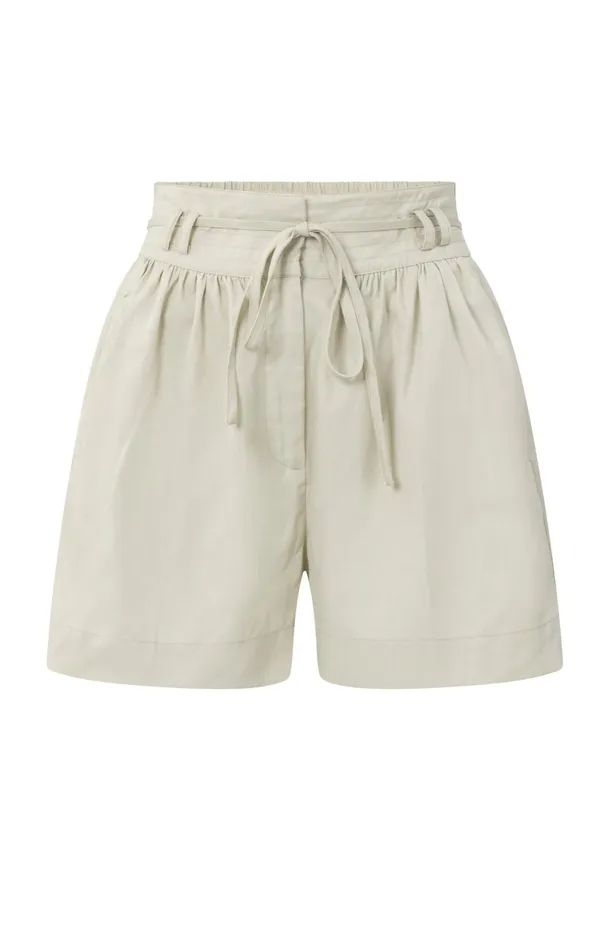 Flowy Short With High Waist Cord Pockets And Zip Fly Moonstruck Women YAYA Shorts Flowy Short With High Waist Cord Pockets And Zip Fly Moonstruck Women YAYA Shorts
