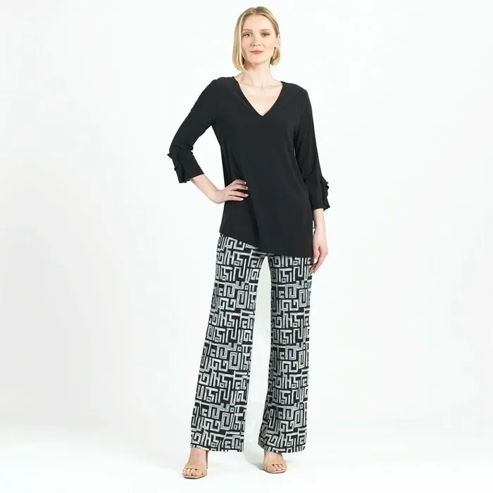 Flutter Cuff Side Vent Tunic 8211 Black 8211 Final Sale Women Clara Sunwoo Tops Tunics Flutter Cuff Side Vent Tunic 8211 Black 8211 Final Sale Women Clara Sunwoo Tops Tunics