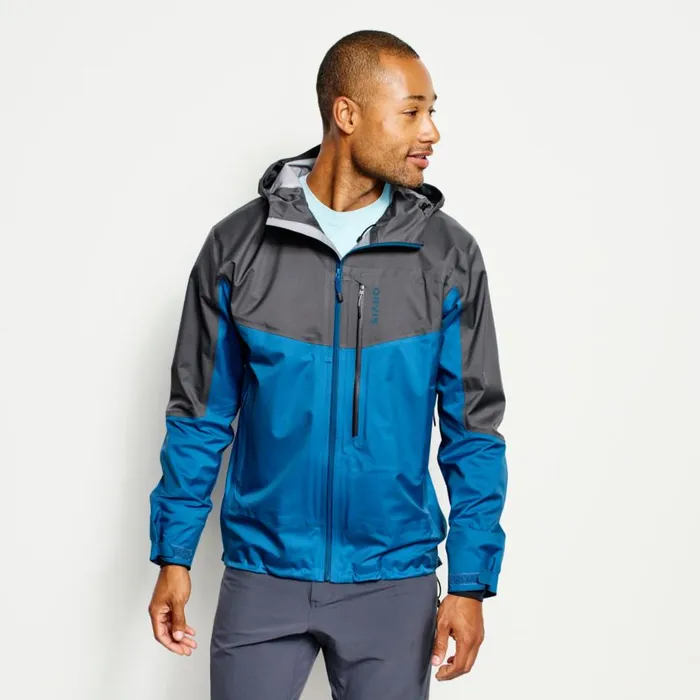 Fly FishingMen Menrsquos Ultralight Wading Jacket Lake Blue Orvis Wading Jackets