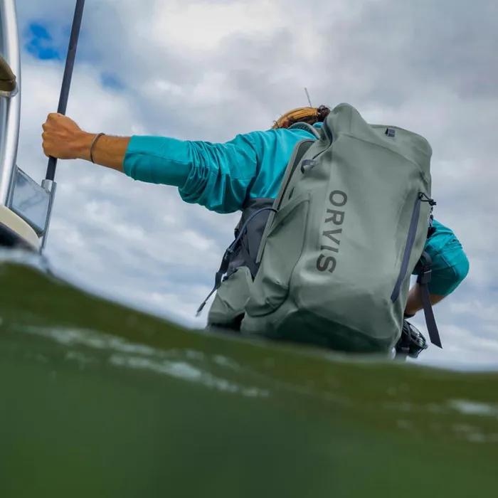 Fly Fishing PRO Waterproof Backpack 30L Cloudburst Orvis Waterproof Packs and Bags