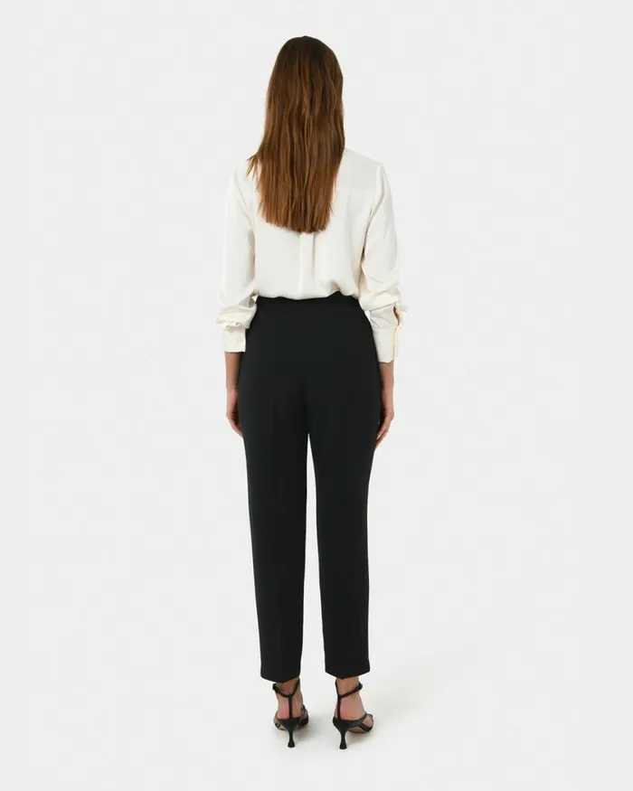 Forcast Ace Straight Leg Pants Blacktaupe Women Cropped Pants