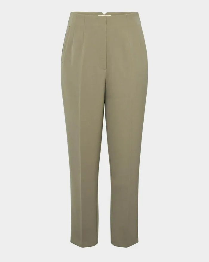 Forcast Ace Straight Leg Pants Blacktaupe Women Cropped Pants