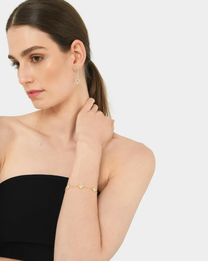 Forcast Adriana Gold Plated Bracelet Gold Women Bracelets