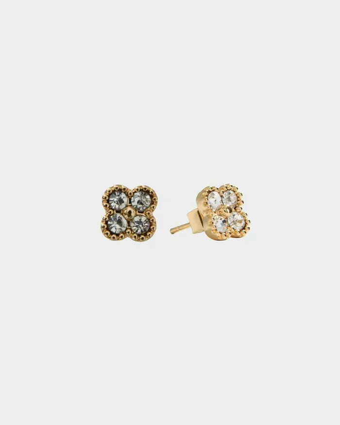 Forcast Adriana Gold Plated Earrings Gold Women Earrings