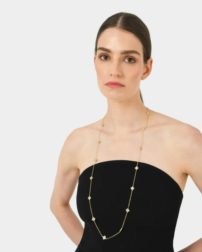 Forcast Adriana Gold Plated Necklace Gold Women Necklaces