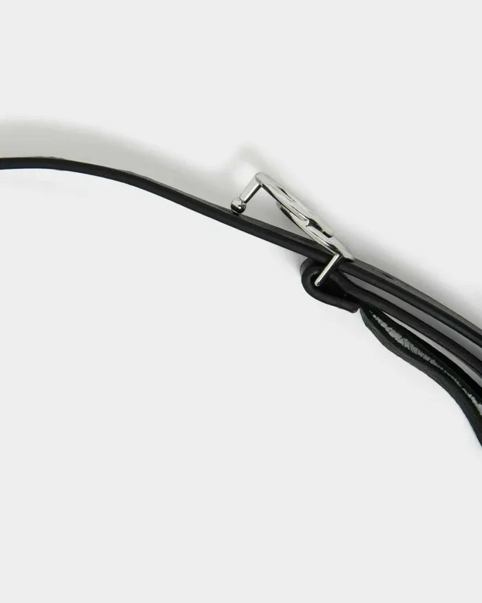 Forcast Aleah Leather Belt Black Women Belts