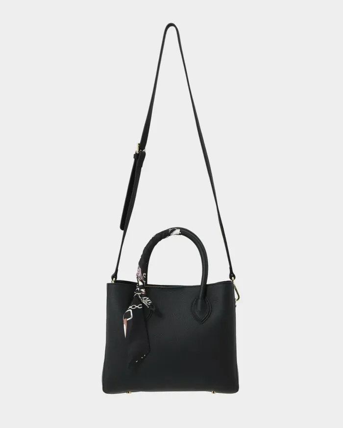 Forcast Amelia 2 Way Leather Bag Peach Brownblack Women Bags