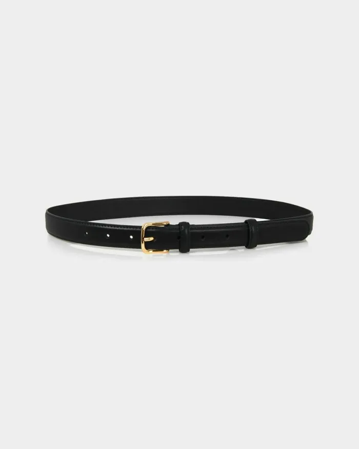 Forcast Amie Leather Belt Black Women Belts