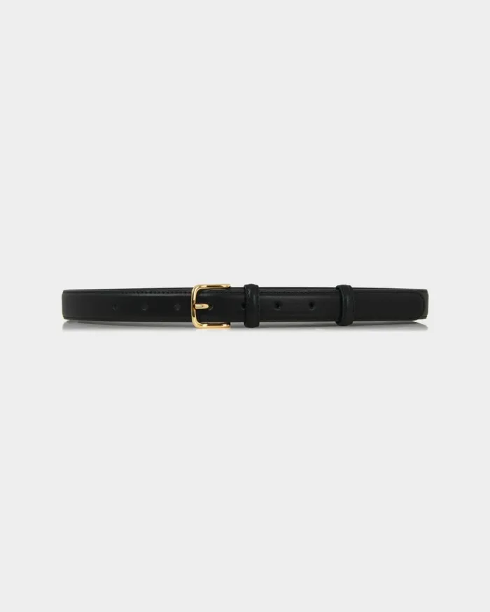 Forcast Amie Leather Belt Black Women Belts