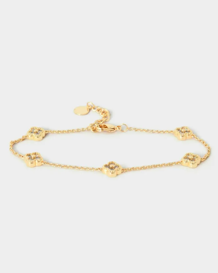 Forcast Amora 16k Gold Plated Bracelet Goldsilver Women Bracelets