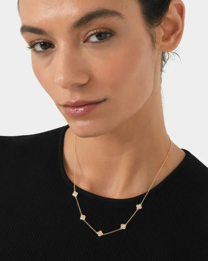 Forcast Amora 16k Gold Plated Necklace Goldsilver Women Necklaces