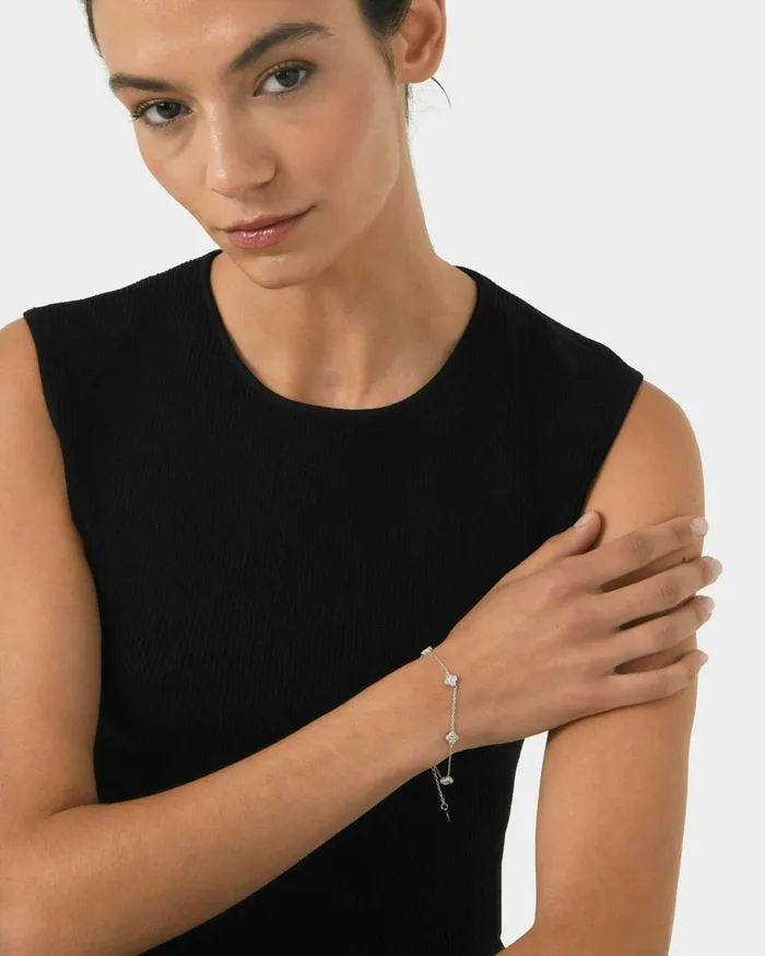 Forcast Amora Sterling Silver Bracelet Goldsilver Women Bracelets